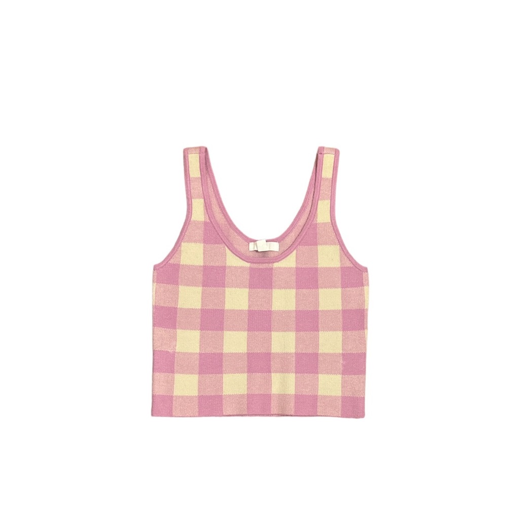 Nordstrom BP checkered crop top